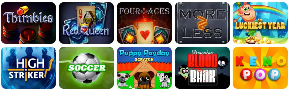 Jeux en ligne Playfina Casino